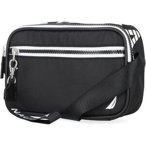 women's Black High Seas Camera Crossbody Imported zipper pocket